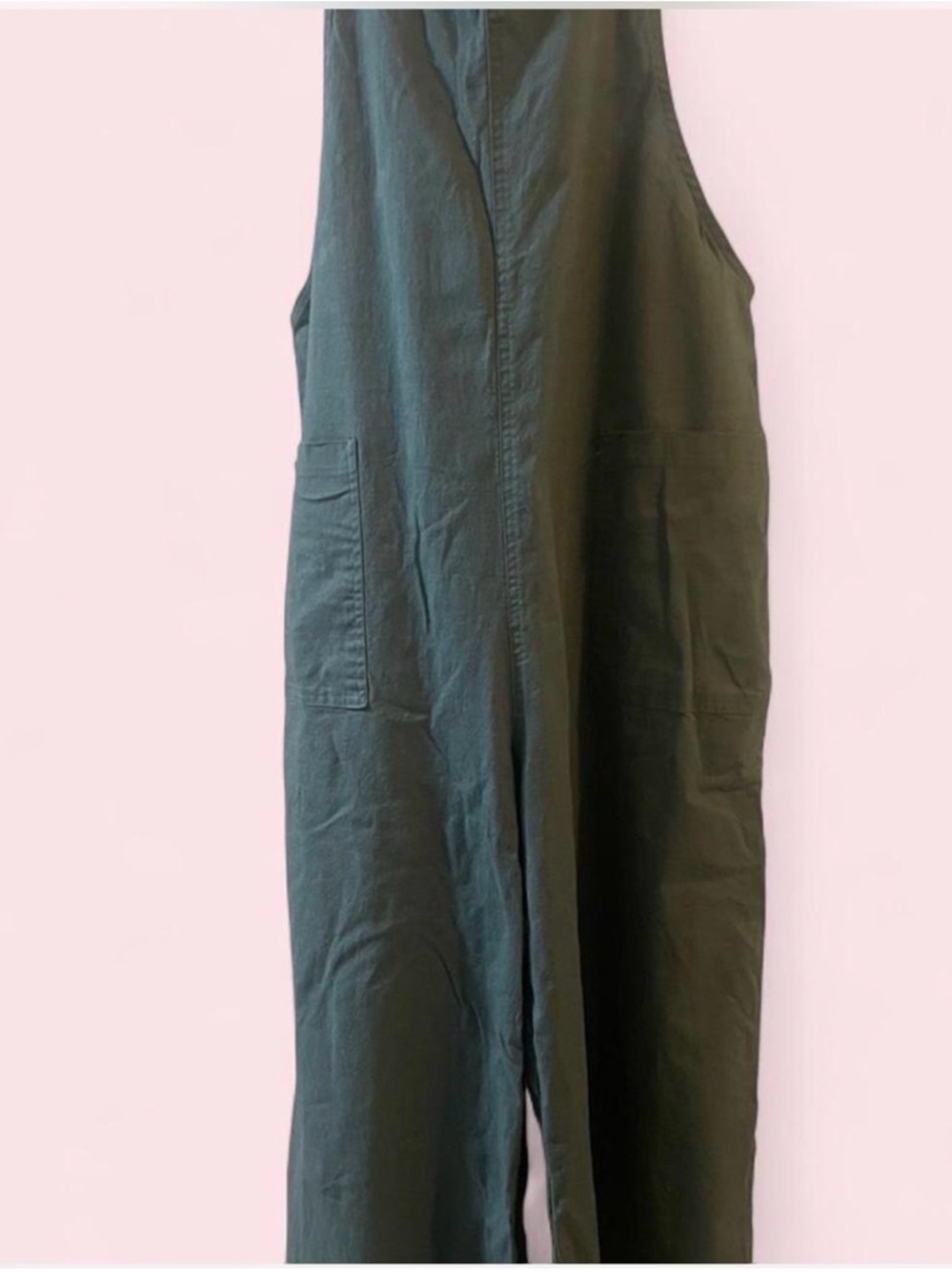 Zenana Outfitters Olive Green Sleeveless Jumpsuit